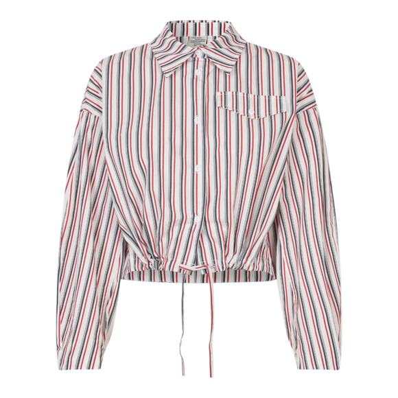 BAUM UND PFERDGARTEN Bryce Blouse Haute Red Stripe FR36|US4|S - Picture 1 of 13
